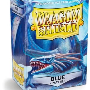 Dragon Shield Standard Matte Card Sleeves Blue 100ct