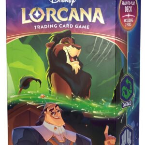 Disney Lorcana TCG Shimmering Skies Starter Deck Emerald / Steel